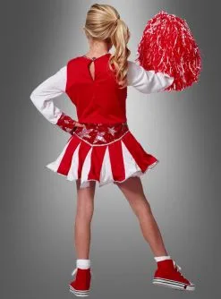 Cheerleader Kostüm Für Mädchen -Halloween-Cosplay Verkaufsgeschäft cheerleaderin maedchenkostuem f9390afb3c 4