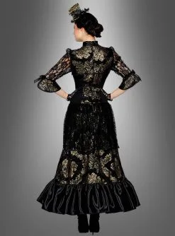 Luxus Gothic Kleid -Halloween-Cosplay Verkaufsgeschäft deluxe kleid goth frauen 3a3e937b25 3