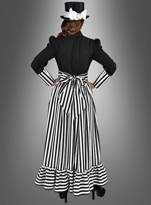 Viktorianische Dame Elisa Schwarz Weiß 3 Viktorianische Dame Elisa Schwarz Weiß – Bild 3