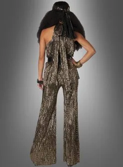 70er Jahre Disco Zweiteiler Gold Fever 5 70er Jahre Disco Zweiteiler Gold Fever -Halloween-Cosplay Verkaufsgeschäft glitzerndes discokostuem damen schlaghosen 6f7c1cfce9 3