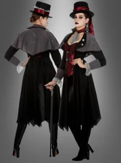 Vampir Gothic Mantel Lady Demona -Halloween-Cosplay Verkaufsgeschäft gothic steampunk vampirmantel frauen karneval c8a1d72028 3
