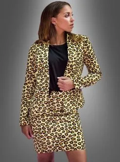 OppoSuit Jaguar Damenkostüm 5 OppoSuit Jaguar Damenkostüm -Halloween-Cosplay Verkaufsgeschäft jacket rock leoprint kostuem a9aaa41f59 3