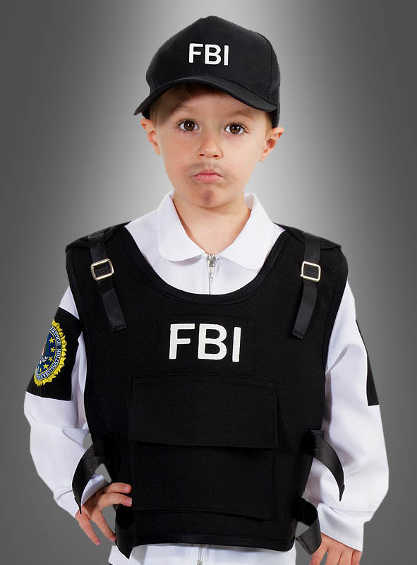 FBI Agent Kostüm Für Kinder 2 FBI Agent Kostüm Für Kinder – Bild 2