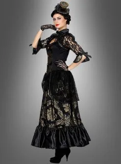 Luxus Gothic Kleid -Halloween-Cosplay Verkaufsgeschäft langes gothickleid frauen d212b1572f 4