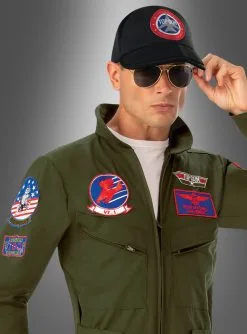 Top Gun Kostüm Pilot Mit Namenschild 5 Top Gun Kostüm Pilot Mit Namenschild -Halloween-Cosplay Verkaufsgeschäft maenner filmkostuem top gun 873027a49c 3