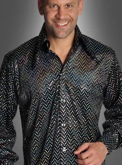 Pailletten Hemd Schwarz Oder Weiß -Halloween-Cosplay Verkaufsgeschäft maenner outfit mit pailletten 4428196020 3