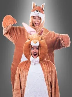 Deluxe Plüsch Fuchskostüm -Halloween-Cosplay Verkaufsgeschäft paarkostuem fuchs hase unisex 2a386d7ed2 4