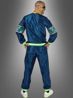 80er Jahre Kostüm Jogginganzug Blau 7 80er Jahre Kostüm Jogginganzug Blau -Halloween-Cosplay Verkaufsgeschäft partnerlook jogginganzug achziger jahre c7056e763f 4