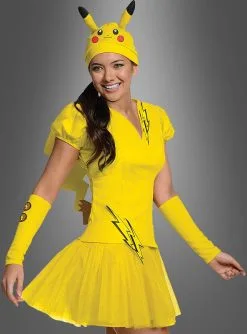 Pokemon Pikachu Damenkostüm -Halloween-Cosplay Verkaufsgeschäft pokemon go kostuem cosplay 3a8a0d7b76 3