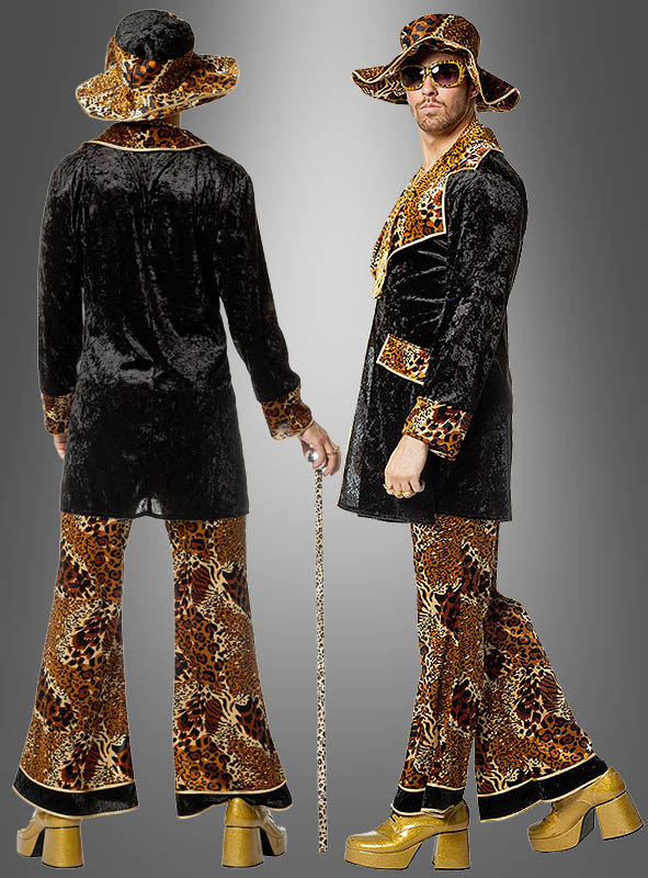 Cooles Pimp Outfit Leopardenmuster 3 Cooles Pimp Outfit Leopardenmuster – Bild 3
