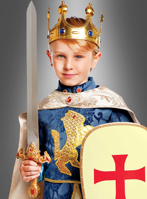 Kreuzritter Kostüm Löwenherz Für Kinder Deluxe 2 Kreuzritter Kostüm Löwenherz Für Kinder Deluxe – Bild 2