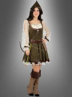 Robin Hood Kostüm Damen -Halloween-Cosplay Verkaufsgeschäft robin hood damenkleid mittelalter 9e00d7079d 3
