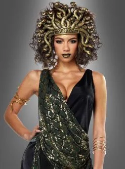 Medusa Schlangenkostüm Für Damen -Halloween-Cosplay Verkaufsgeschäft schlangenfrau medusa kleid 95e218f78c 3