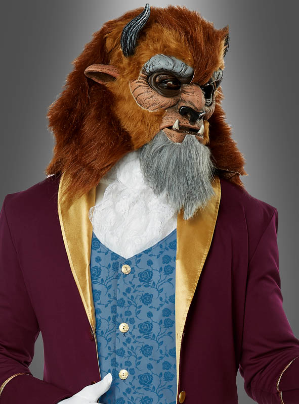 Biest Märchenkostüm Für Herren Mit Maske 2 Biest Märchenkostüm Für Herren Mit Maske – Bild 2