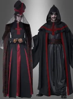 Dunkle Priesterin Halloween Kostüm -Halloween-Cosplay Verkaufsgeschäft schwarze hohepriesterin zauberin halloween 219124d82f 3