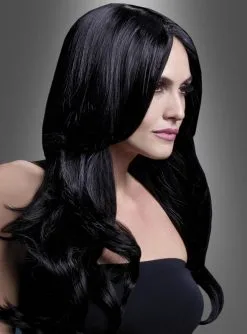 Khloe Langhaarperücke Mit Wellen 5 Khloe Langhaarperücke Mit Wellen -Halloween-Cosplay Verkaufsgeschäft schwarze langhaarperuecke d0a1de6bfa 3