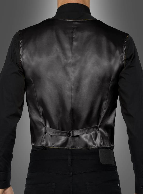 Pailletten Weste Schwarz 2 Pailletten Weste Schwarz – Bild 2