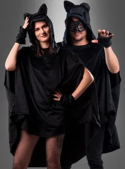 Wandelbarer Schwarzer Poncho Aus Plüsch XS-XXXL 7 Wandelbarer Schwarzer Poncho Aus Plüsch XS-XXXL -Halloween-Cosplay Verkaufsgeschäft schwarzer pluesch poncho ac39581f8b 3