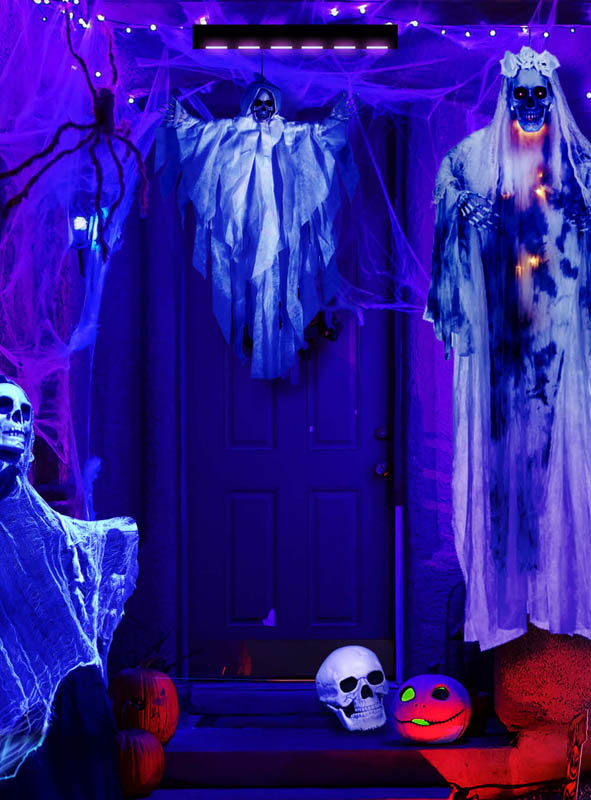 UV Schwarzlicht Lampen Leiste Mit 6 LEDs 2 UV Schwarzlicht Lampen Leiste Mit 6 LEDs – Bild 2