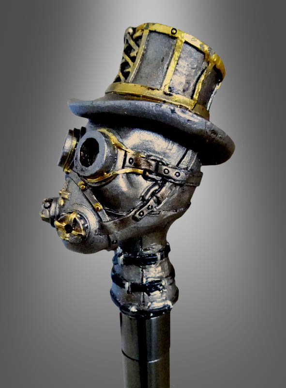 Deluxe Gehstock Steampunk 2 Deluxe Gehstock Steampunk – Bild 2