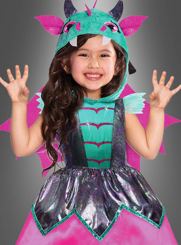 Süßes Drachenkostüm Für Mädchen 2 Süßes Drachenkostüm Für Mädchen – Bild 2