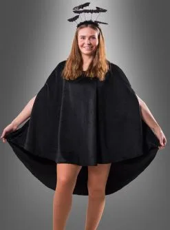 Wandelbarer Schwarzer Poncho Aus Plüsch XS-XXXL 8 Wandelbarer Schwarzer Poncho Aus Plüsch XS-XXXL -Halloween-Cosplay Verkaufsgeschäft umhang poncho pluesch 1eb8c8f090 4