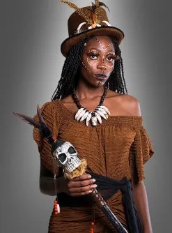 Voodoo Hexe Damenkostüm -Halloween-Cosplay Verkaufsgeschäft voodoohexe kleid karneval halloween a7492483dc 3