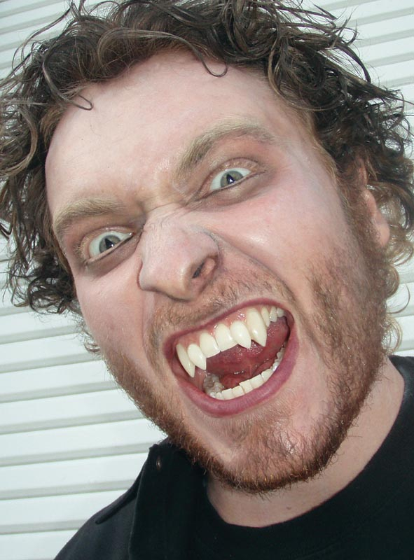 Werwolf Zähne Deluxe Scarecrow 2 Werwolf Zähne Deluxe Scarecrow – Bild 2